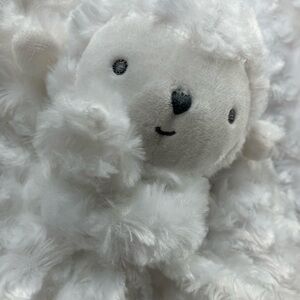 Carter's White Plush Blanket